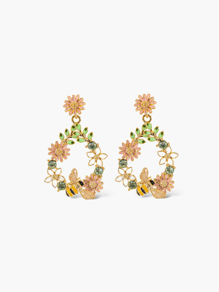 Flower Crown Earrings