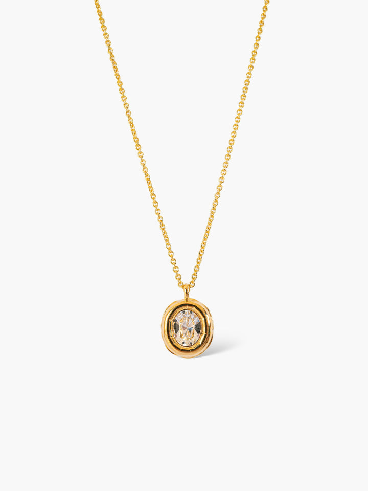 Diamond Solitaire Necklace