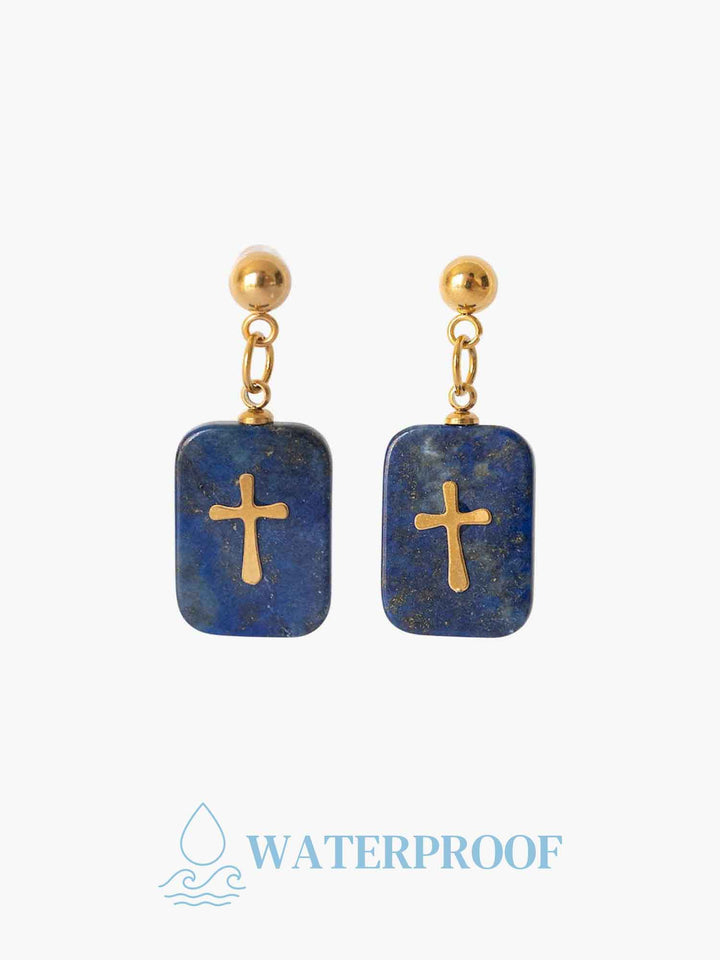 Celestine Stone Earrings