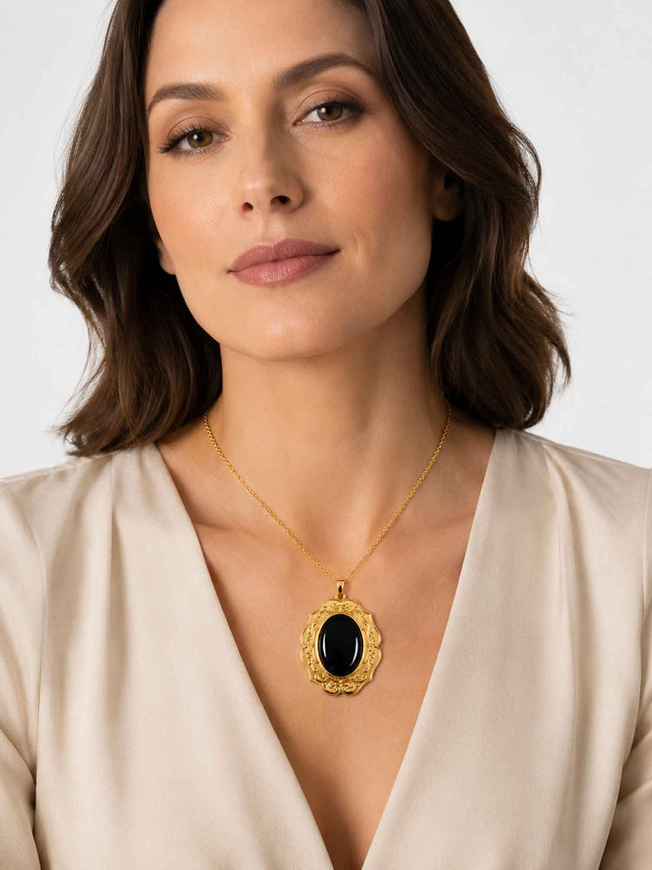 Ramira Necklace Black