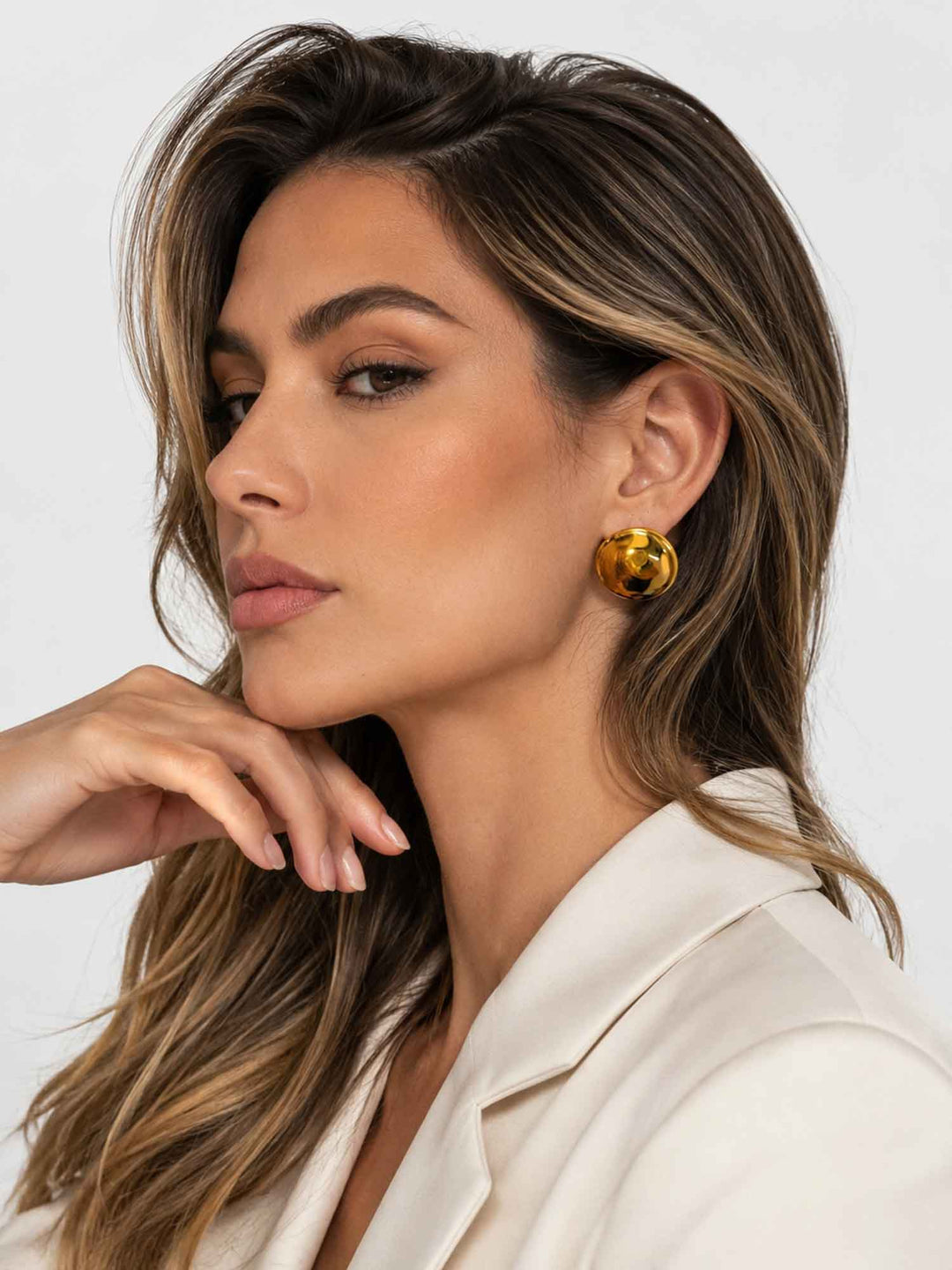 Reflections Gold Earrings