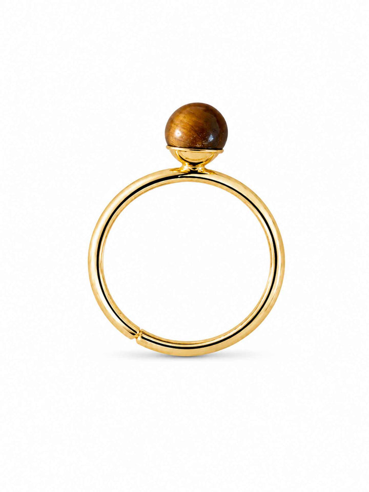 Anillo Reine Ojo de tigre 