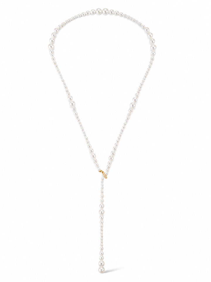 Collar largo de perlas Rosaline