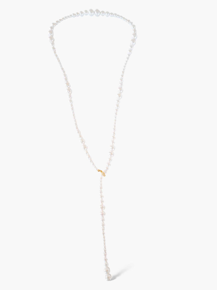Collar largo de perlas Rosaline