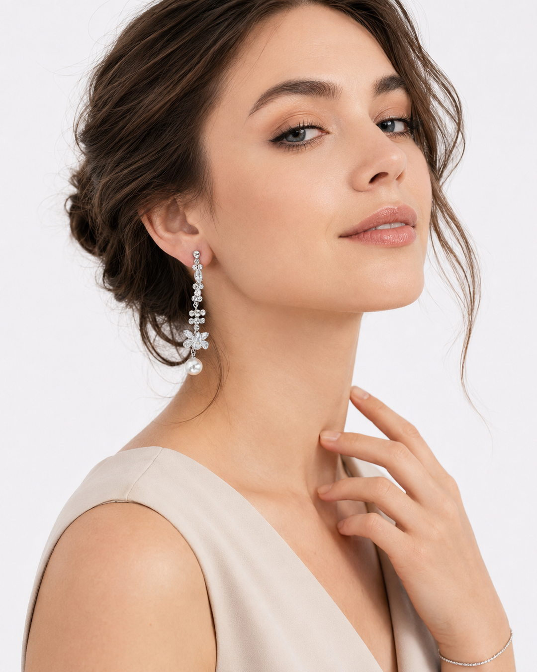 Pendientes colgantes Roselyn