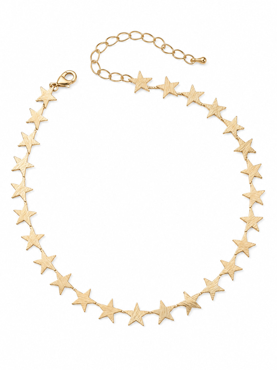 Shimmering Star Choker Necklace