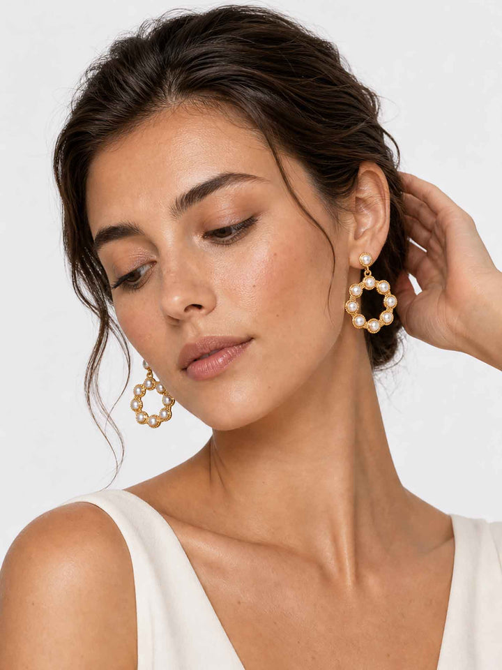 Waltz Gold Earrings