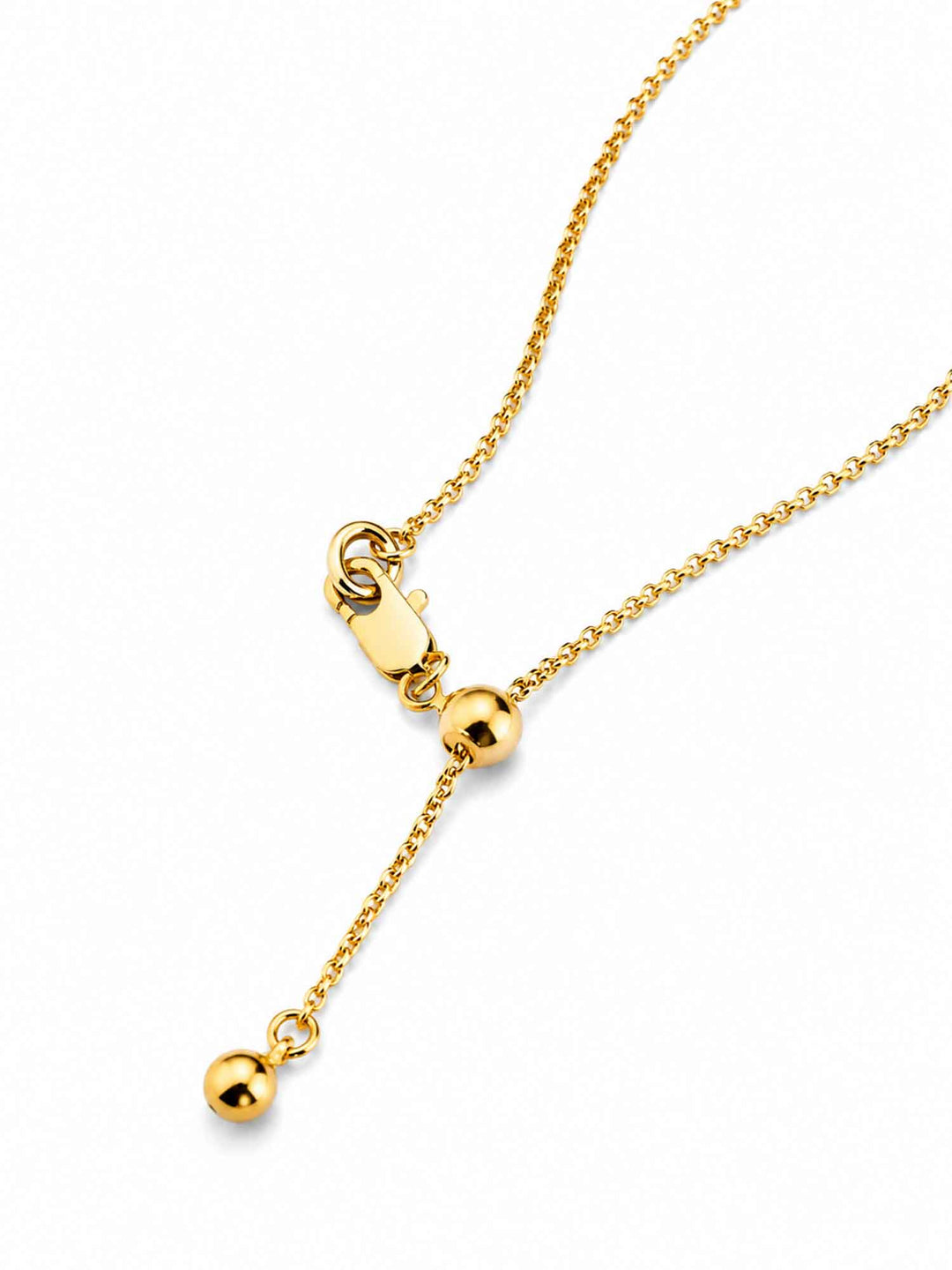 Yara Gold Ball Pendant Necklace