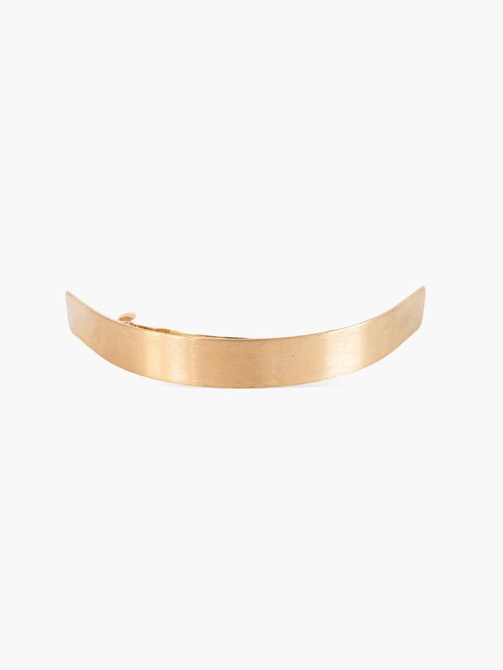 Yilia Matte Gold Barrette