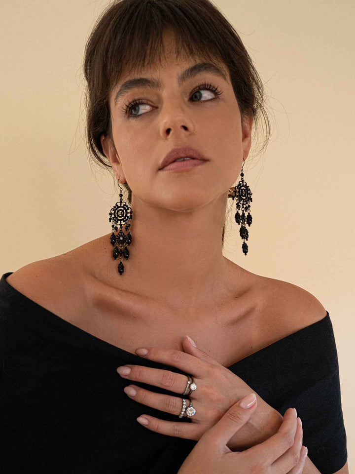 Zethina Dreamcatcher Drop Earrings